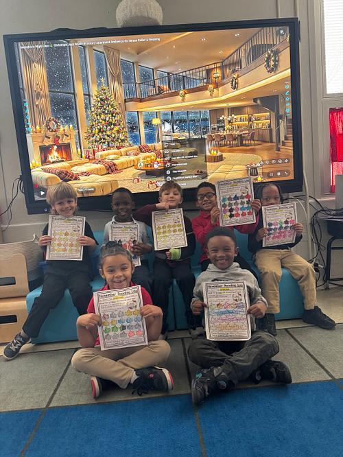 Some of our Kindergarten Readers and Mathematicians!