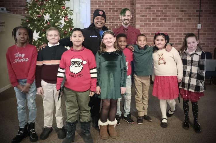 Everybody needs a picture with Officer Nichelson!