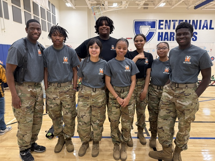Our archery team showed up and SHOWED OUT at the Candy Cane Tournament at Centennial High School in Champaign, IL!