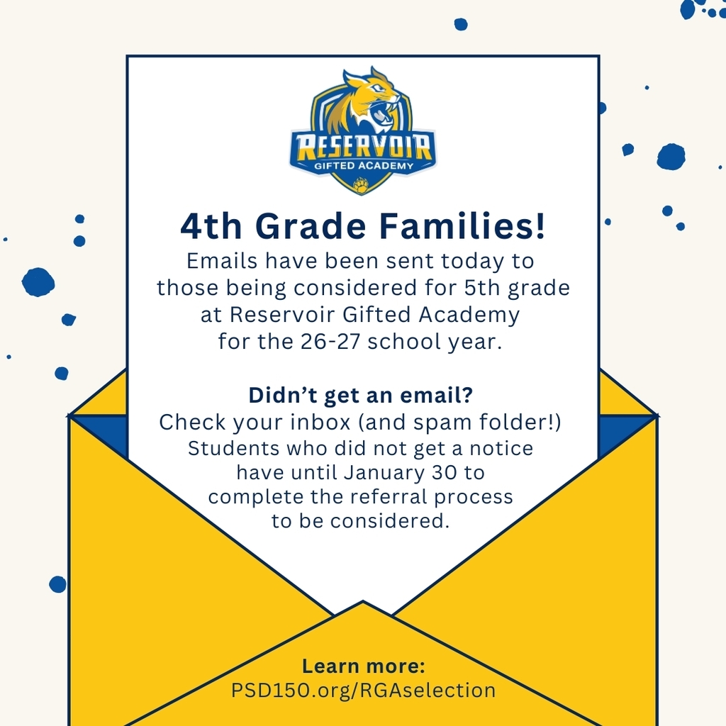 RGA selection notice