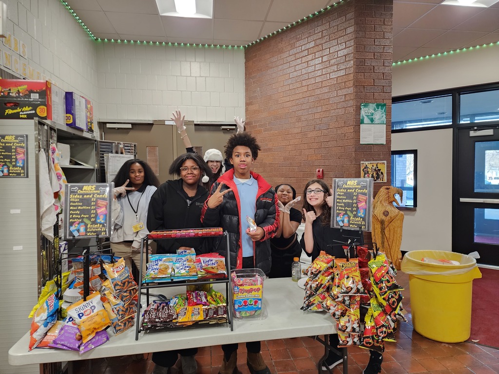 students working concessions 