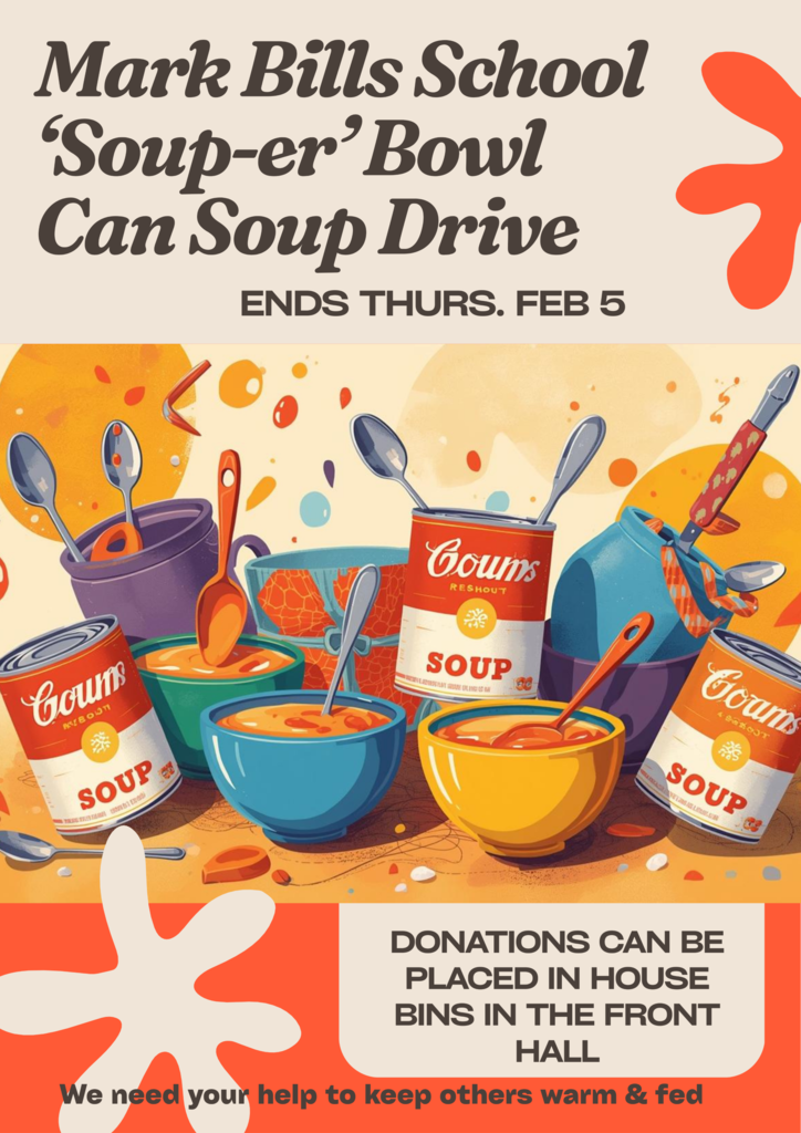 Poster - Soup-er Bowl Collection Drive