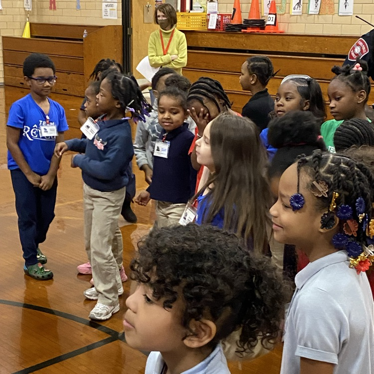 students doing house games