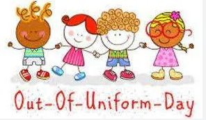 out of uniform day