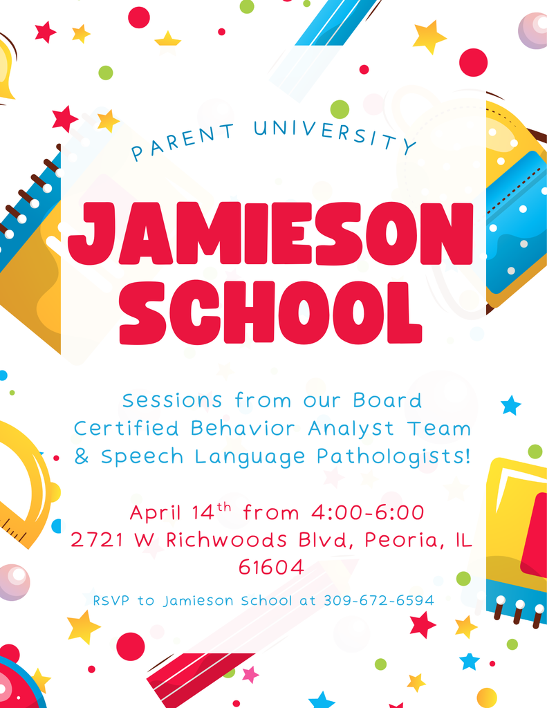 Parent University Flyer