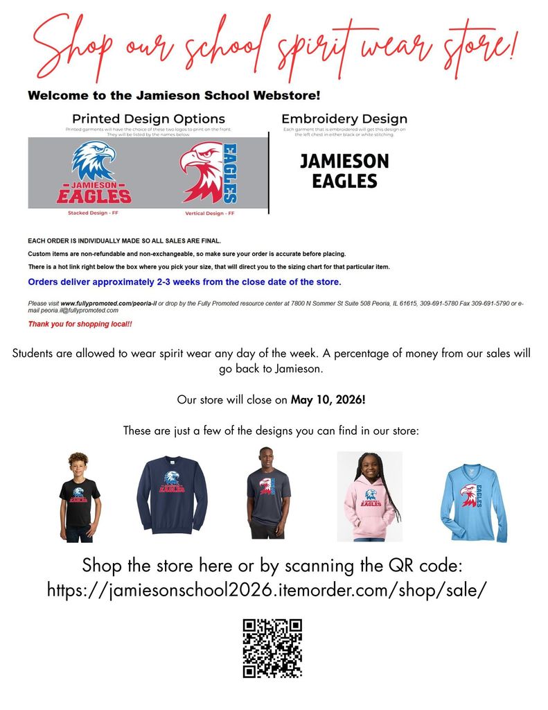 spirit wear store