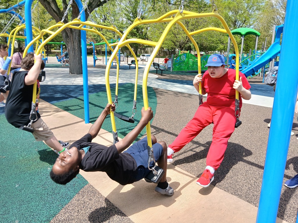 kids on playground