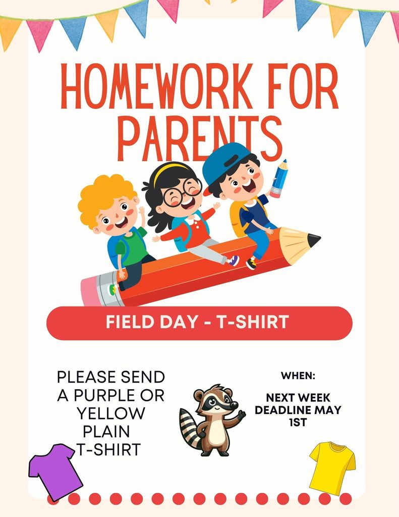 Homework for parents- Tarea para padres