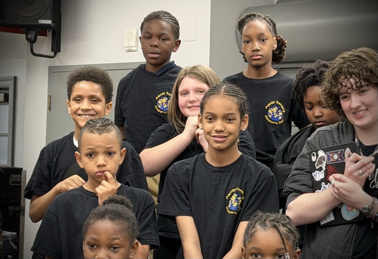 Our kids loved being able to ask questions to the college students in Chorale.
