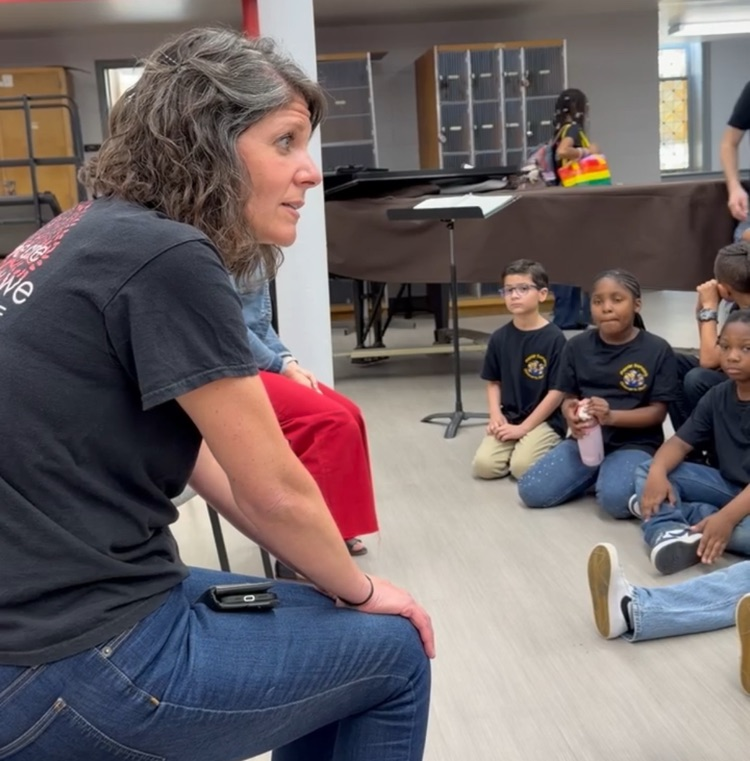 Dr. Boulton shared her heart and her love for music with our students. 