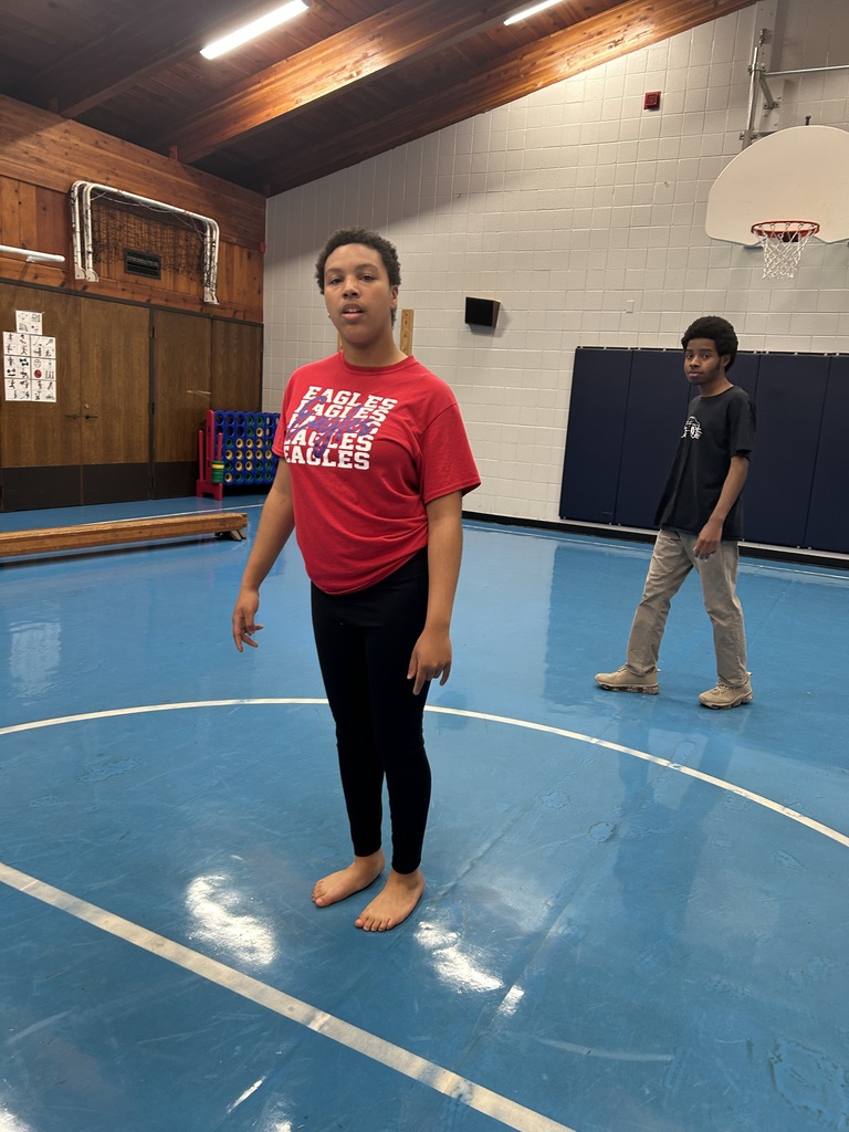 students walking