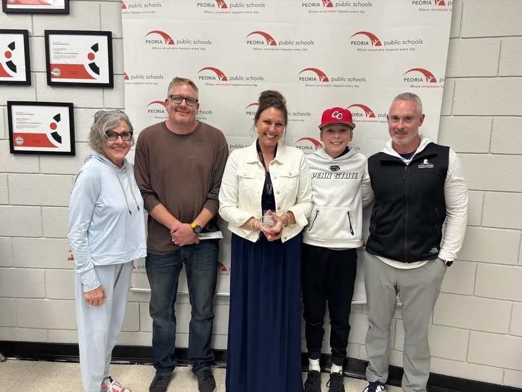Award Winner & Family
