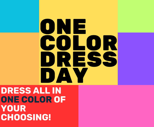 all one color dress up day