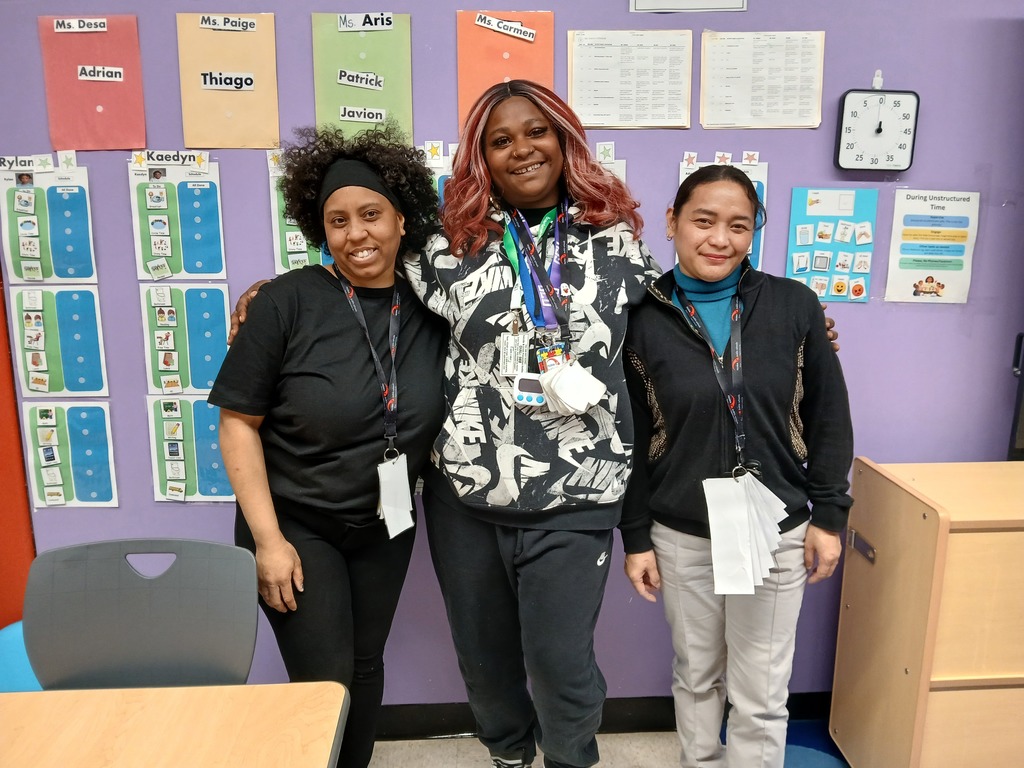 teacher and staff