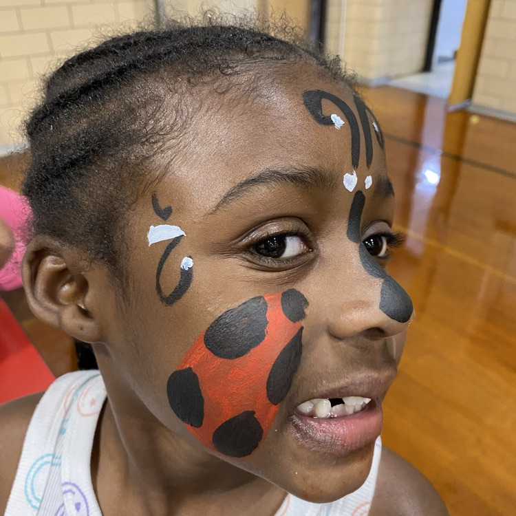 picture of ladybug face paint
