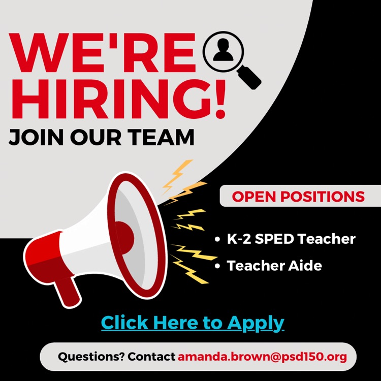picture of megaphone that says we are hiring