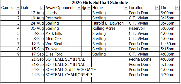 softball