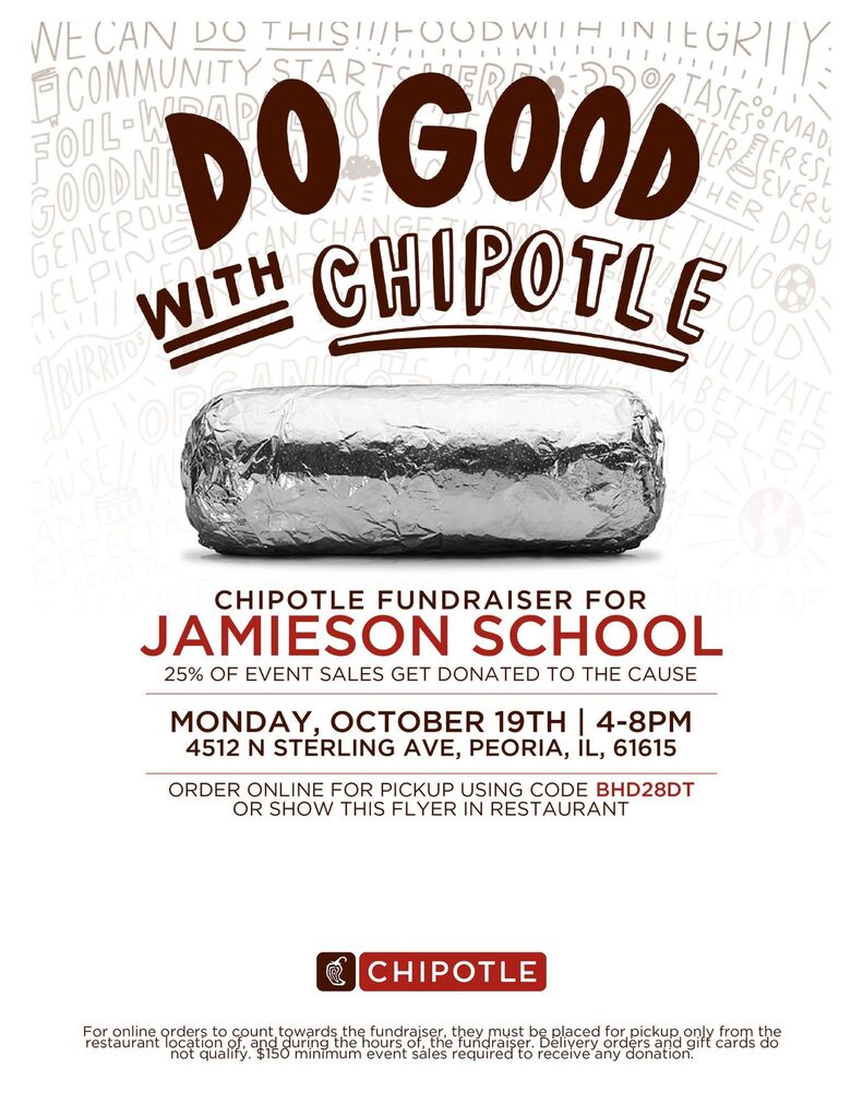 Chipotle Fundraiser