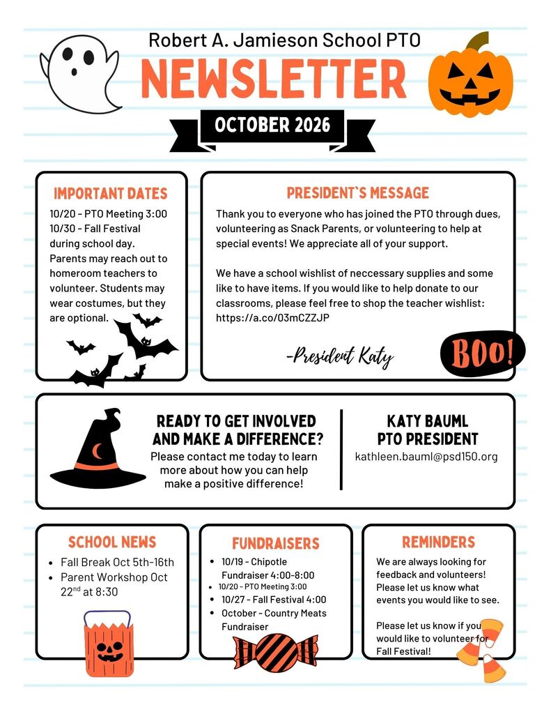 October Newsletter