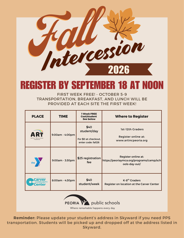 Fall Intercession