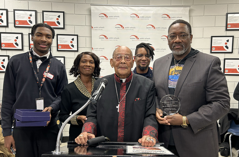 Rev. Dr. Arthur S. Williams receives award