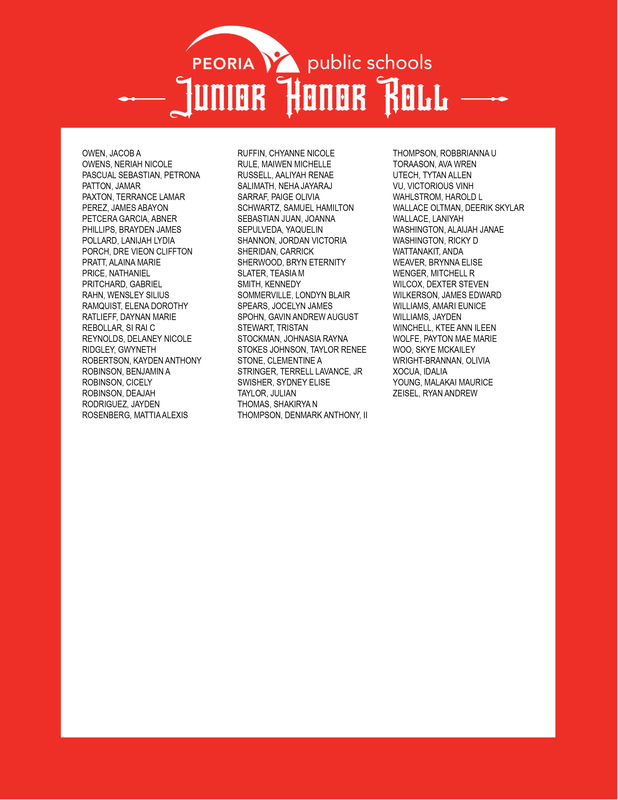 Honor Roll JR2