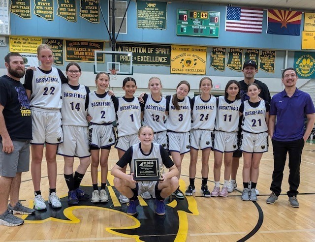 Girls' Baskeball Champions 2025