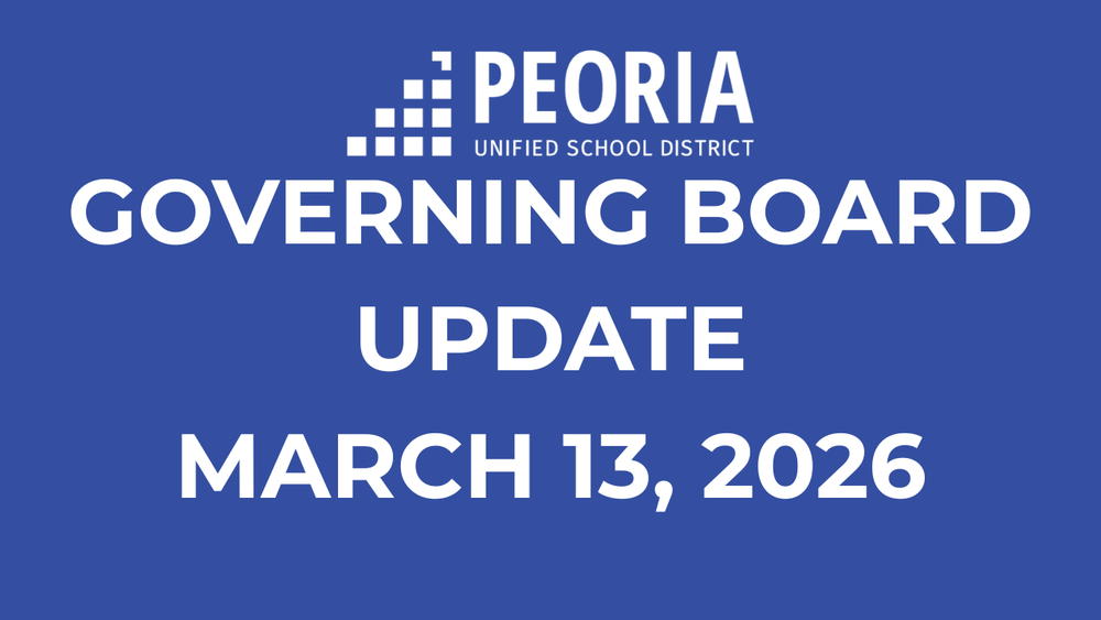 GOVERNING BOARD UPDATE MARCH 13, 2026
