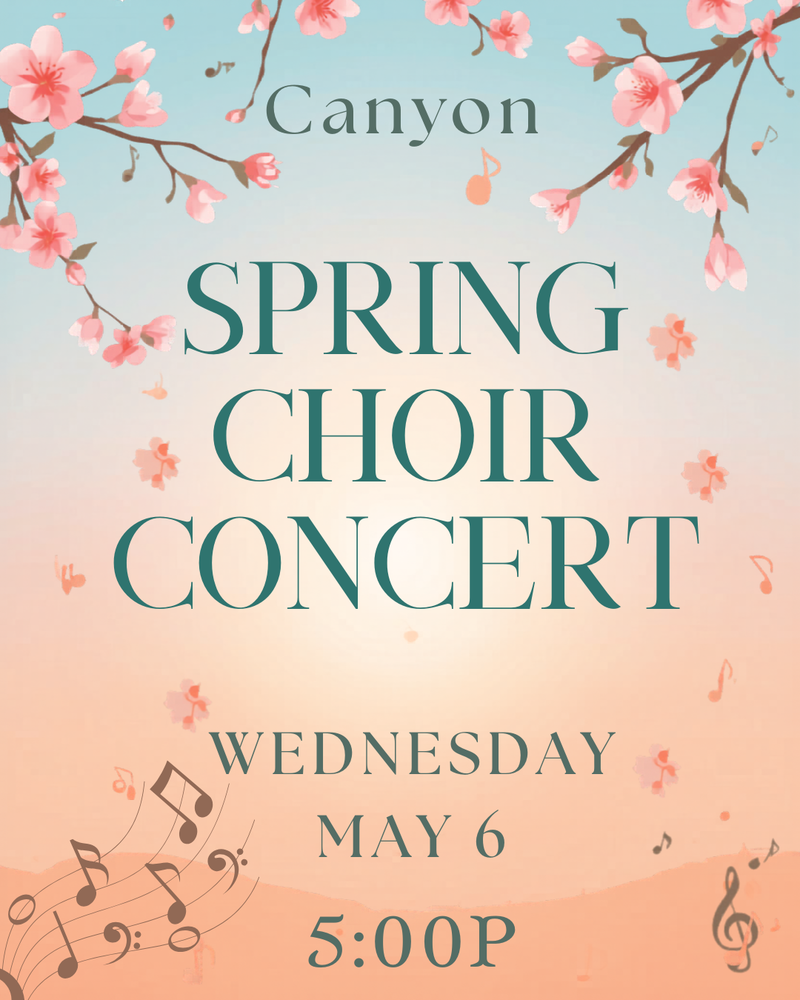 Spring Choir Concert