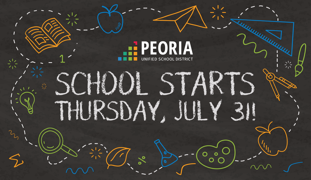 school starts Thursday, July 31
