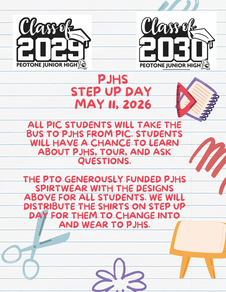 PIC Step Up Day May 11th