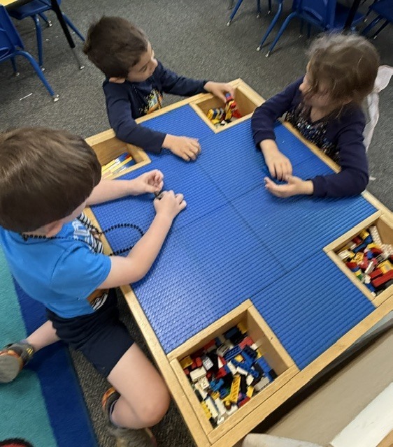 PEEP….where our Blue Devil friendships begin…📚✂️✏️