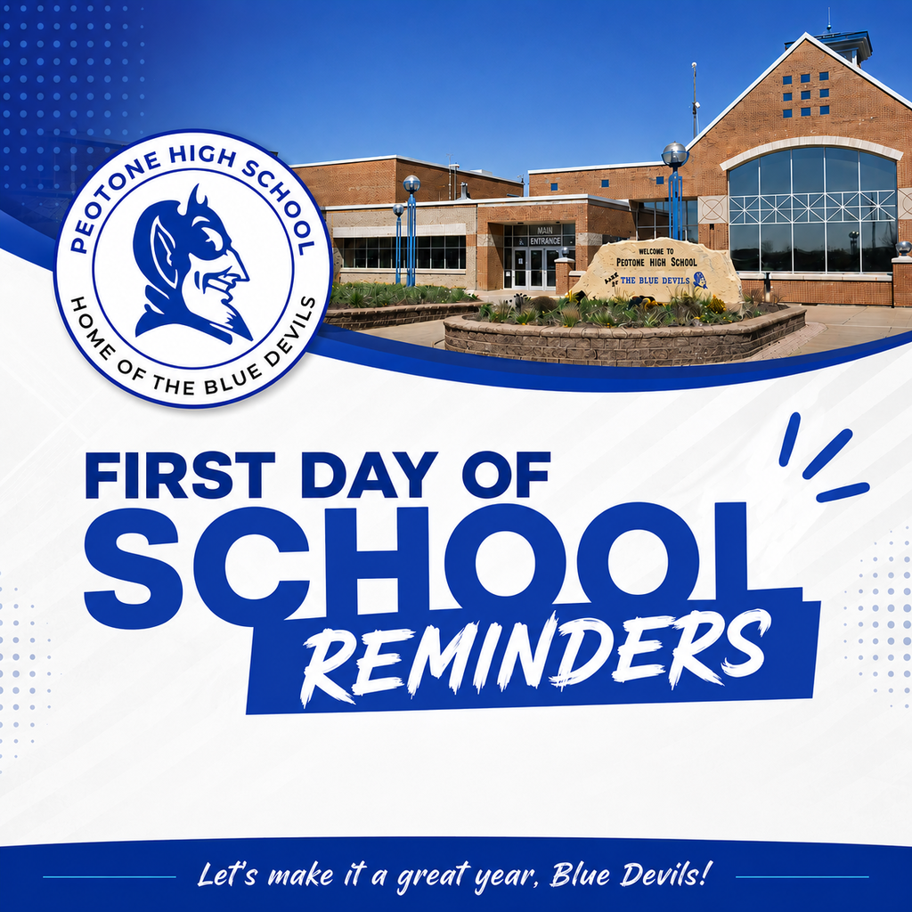 First Day of School Reminders