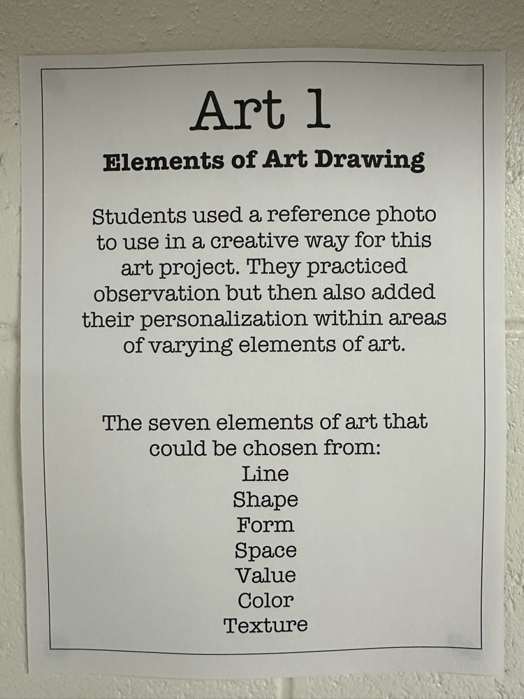 Art 1:  Elements of Art Drawing ✏️ #SupportTheArts