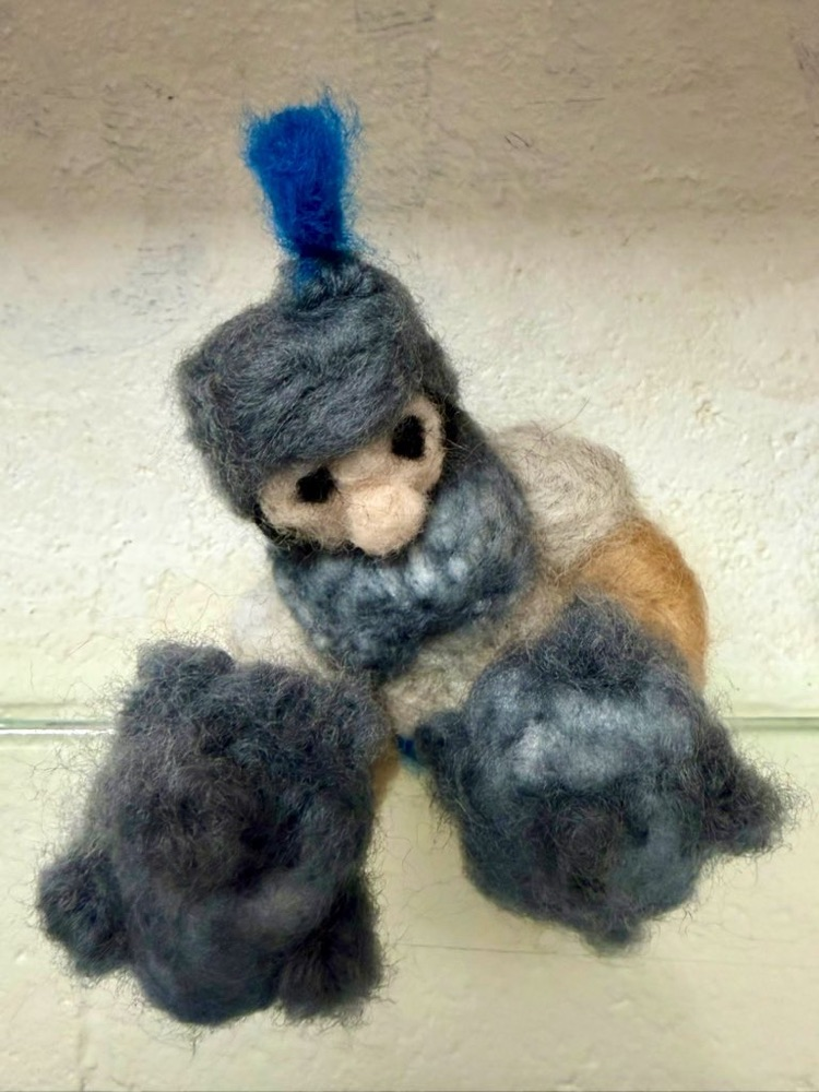 Art 2: Needle Felting 🪡 #plainsmenpride