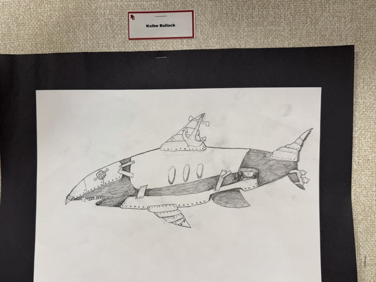 JH Exploratory Art:  Steampunk ✏️ #SupportTheArts