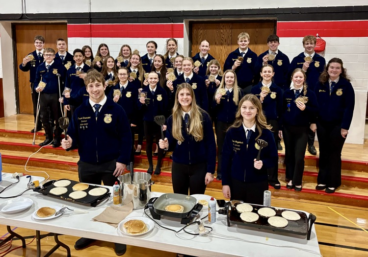 The early morning for our FFA members at the PCS Staff Appreciation Breakfast was made a little sweeter with treats provided by Adams Bank & Trust.