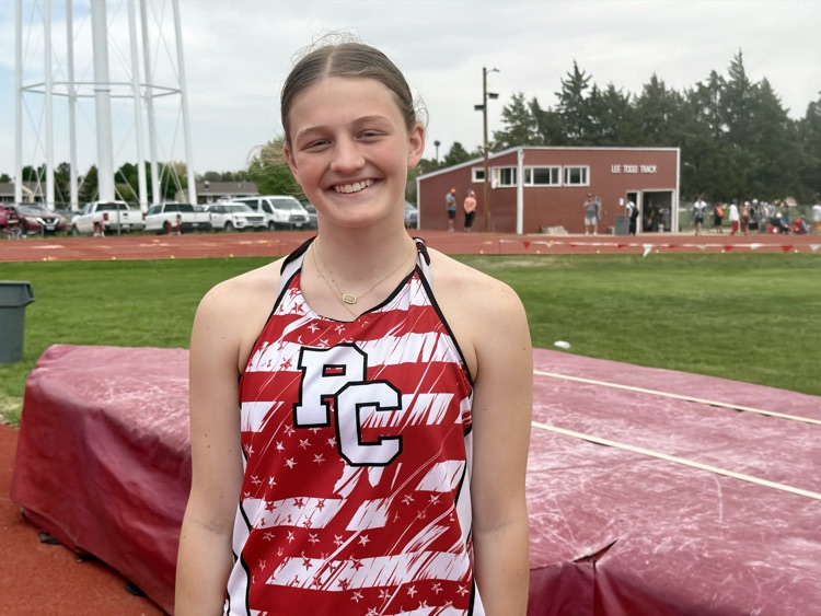 ✨ State Track Qualifier ✨ Macey Cole - HJ (2nd) #plainsmenpride