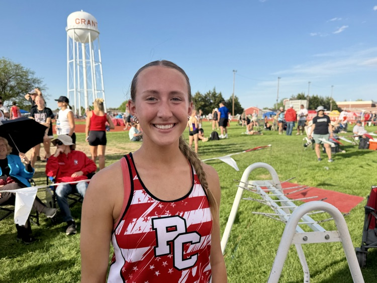 ✨ State Track Qualifier ✨ Madison Potts - 1600M (2nd) #plainsmenpride