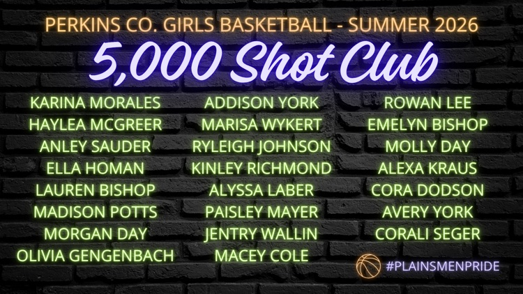 5,000 Shot Club