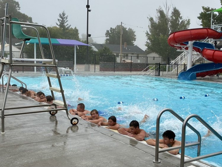 swimming