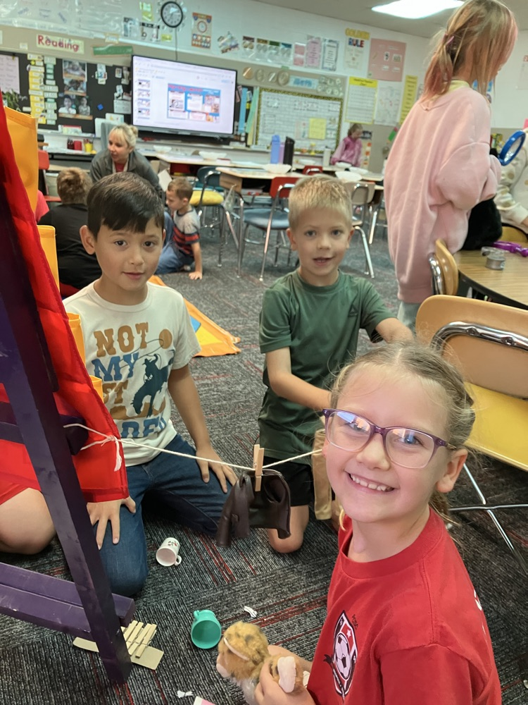 Acting out Cat Bandit our first ckla unit