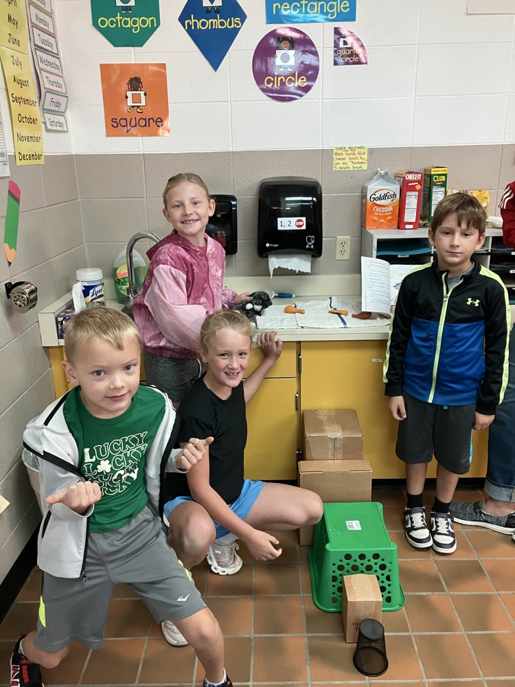 Acting out Cat Bandit our first ckla unit