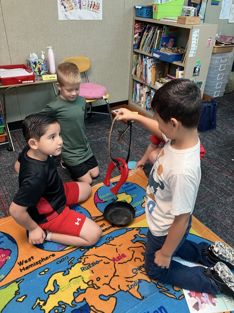 Acting out Cat Bandit our first ckla unit