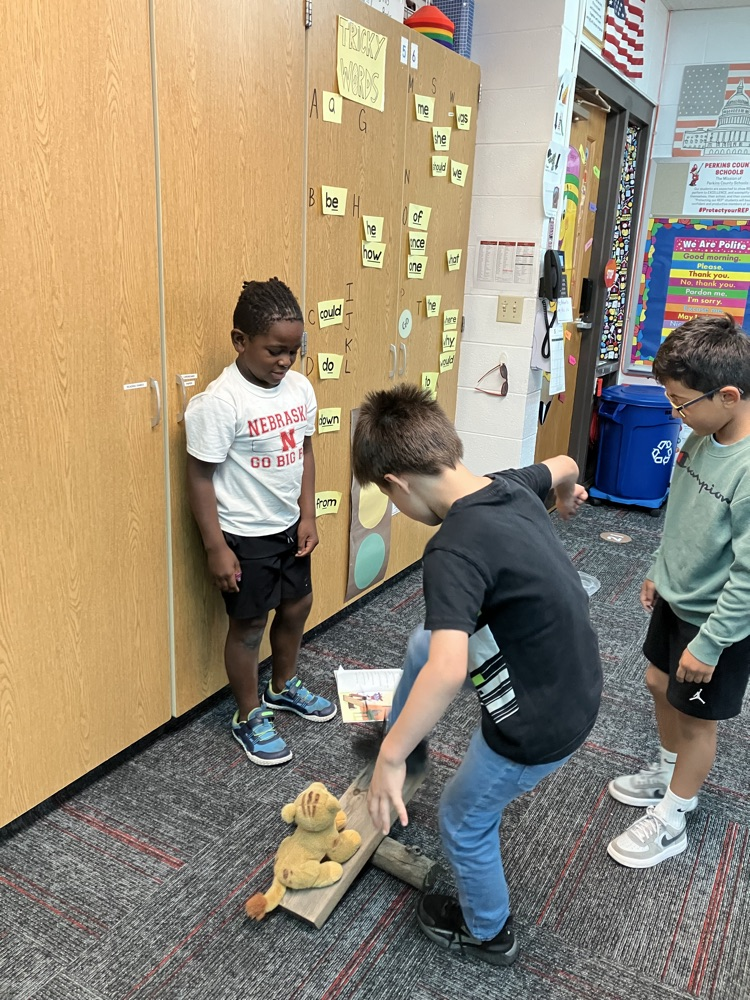 Acting out Cat Bandit our first ckla unit