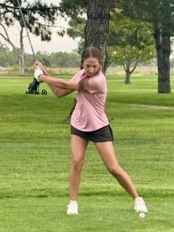 Girls Golf @ River’s Edge North Platte, NE ⛳️ #plainsmenpride