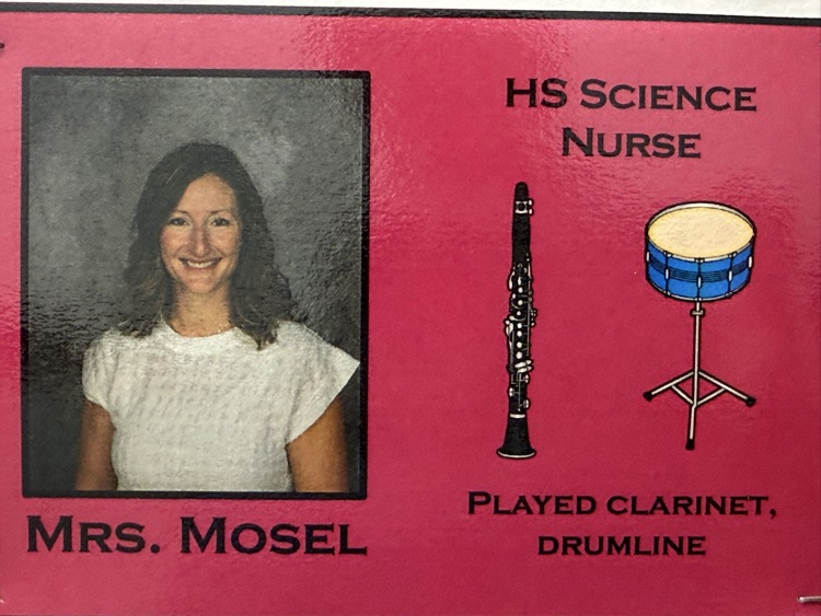 Mrs. Lehl put together this display outside the Jr/Sr HS Music Room. Here you can find famous individuals and local celebrities (a.k.a. PCS staff members) who all made music a part of their Jr/Sr HS experience! 🎵 #SupportTheArts