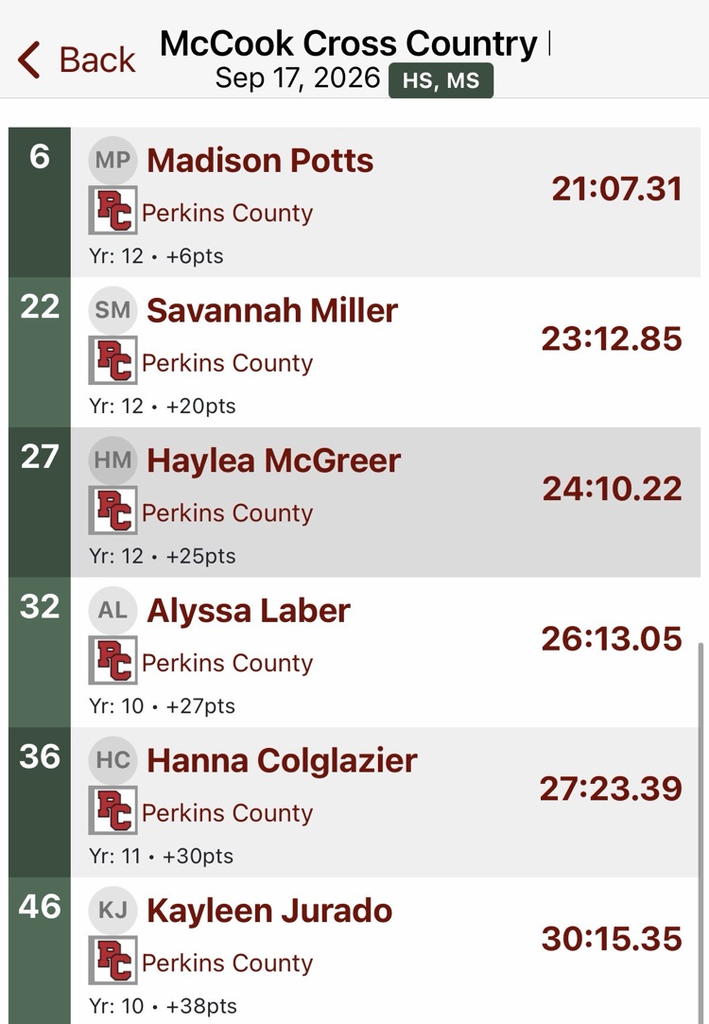 McCook XC
