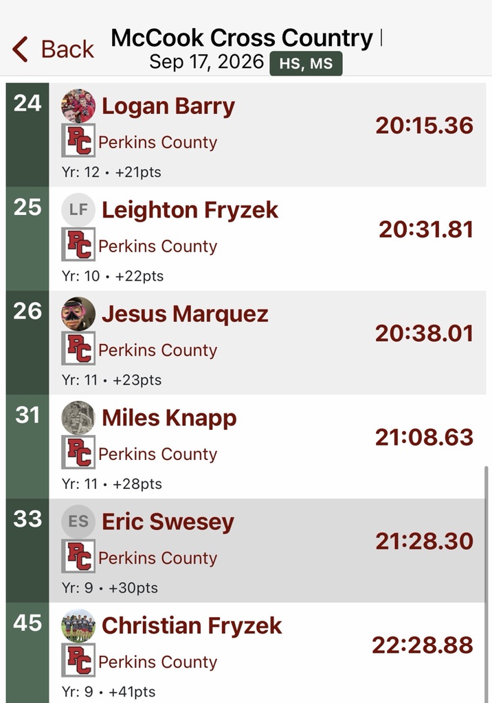 McCook XC