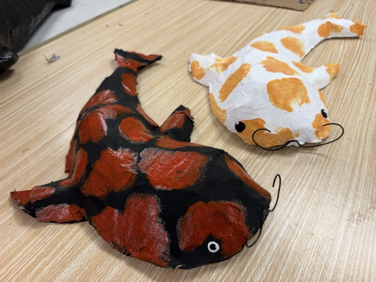 Sculpture: Cardboard Creations #SupportTheArts